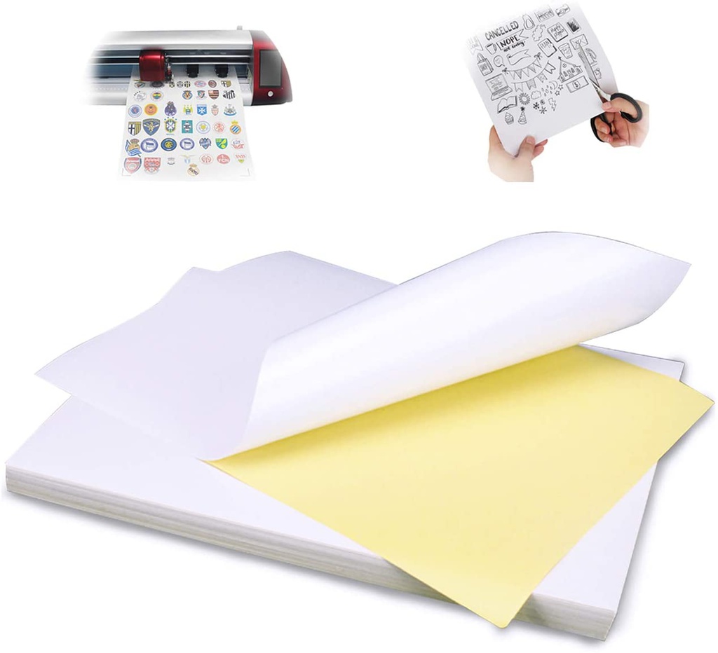 Papier pour imprimante A4 Étiquettes universelles autocollantes